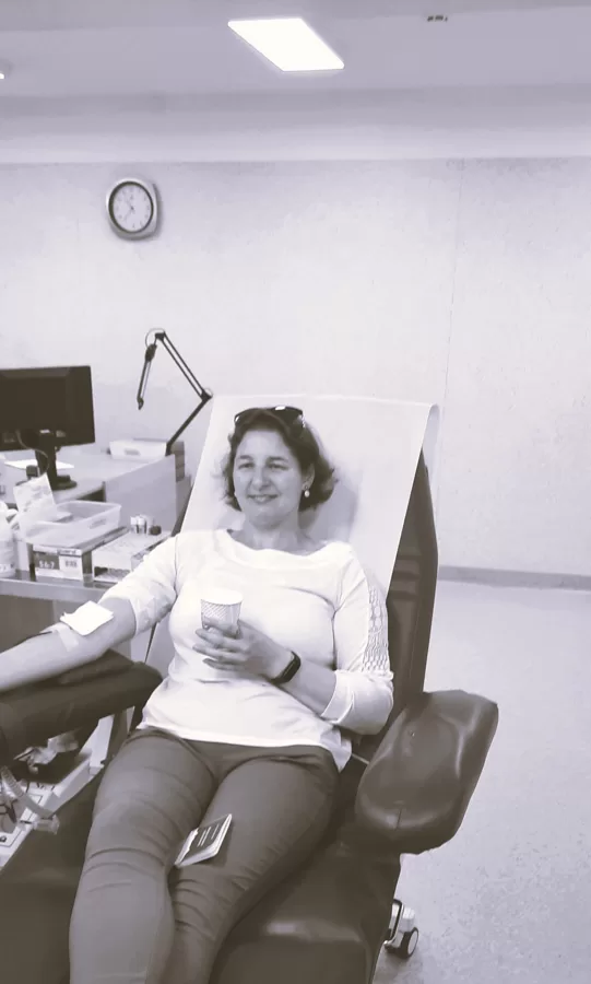 Kraujo donorė